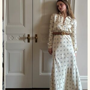 Folk Saint DAHLIA DRESS - KINDRED FLORAL